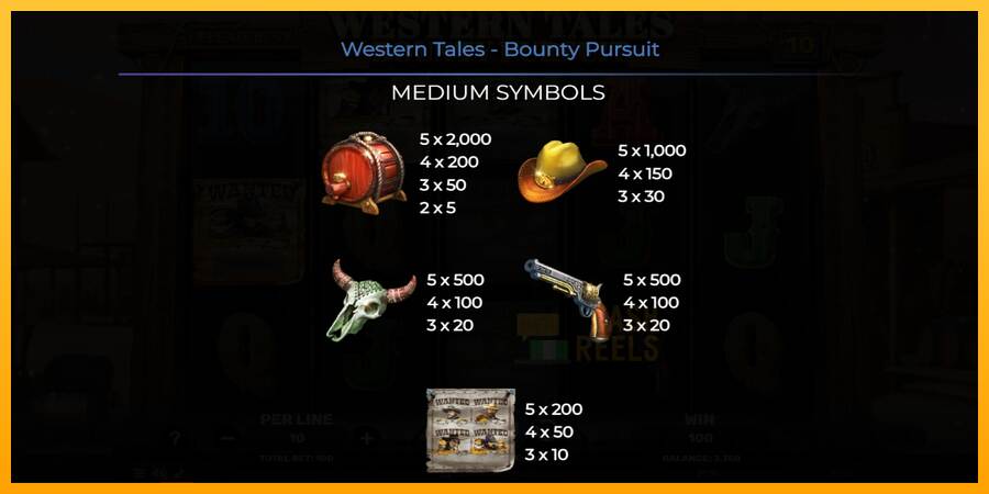 Western Tales - Bounty Pursuit macchina da gioco per soldi, immagine 6