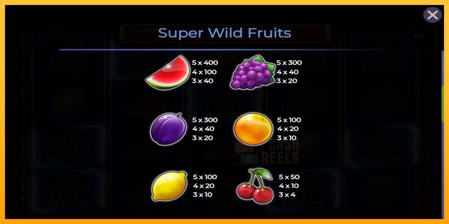 Super Wild Fruits macchina da gioco per soldi, immagine 4