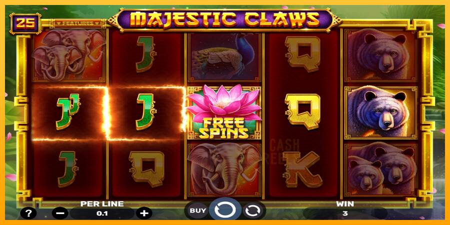 Majestic Claws macchina da gioco per soldi, immagine 2