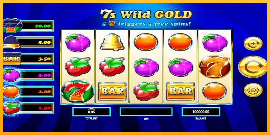 7s Wild Gold macchina da gioco per soldi, immagine 1