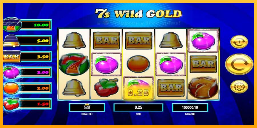 7s Wild Gold macchina da gioco per soldi, immagine 2