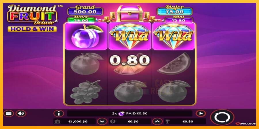 Diamond Fruit Deluxe macchina da gioco per soldi, immagine 2