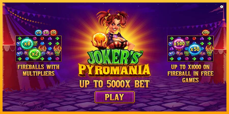 Jokers Pyromania macchina da gioco per soldi, immagine 1