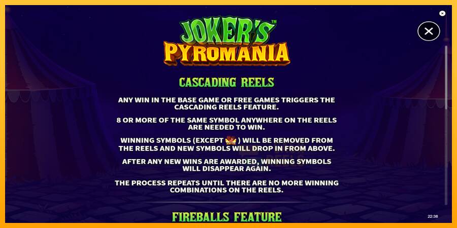 Jokers Pyromania macchina da gioco per soldi, immagine 5