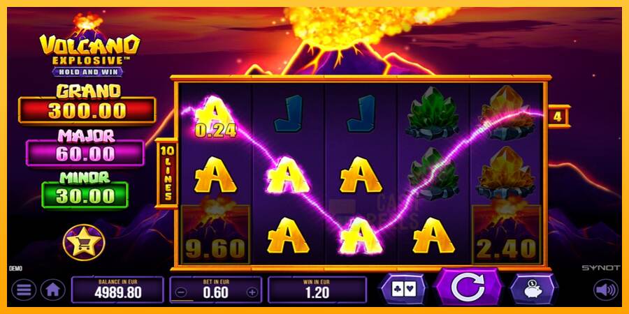 Volcano Explosive macchina da gioco per soldi, immagine 3