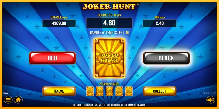 Joker Hunt macchina da gioco per soldi, immagine 4