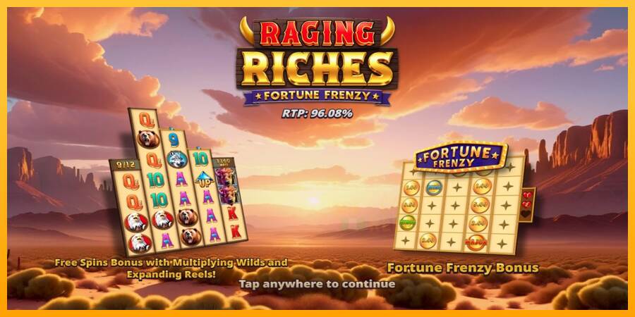 Raging Riches macchina da gioco per soldi, immagine 1