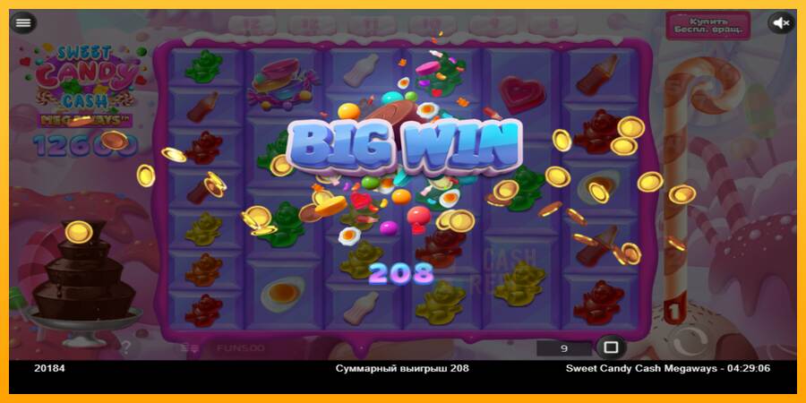 Sweet Candy Cash Megaway macchina da gioco per soldi, immagine 3