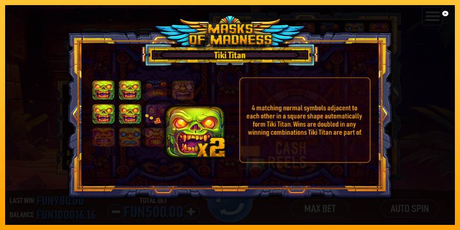 Masks of Madness macchina da gioco per soldi, immagine 6