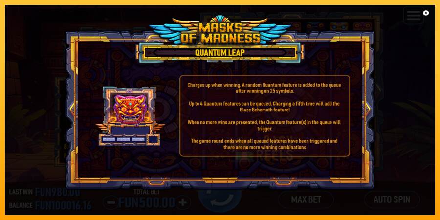 Masks of Madness macchina da gioco per soldi, immagine 7