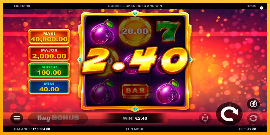 Double Joker Hold and Win macchina da gioco per soldi, immagine 3