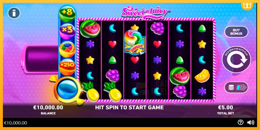 Sweet N Juicy macchina da gioco per soldi, immagine 1