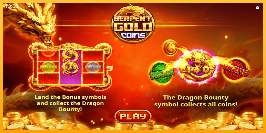 Serpent Gold Coins macchina da gioco per soldi, immagine 1