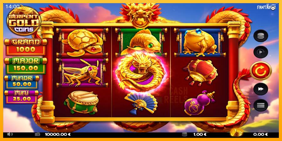 Serpent Gold Coins macchina da gioco per soldi, immagine 2