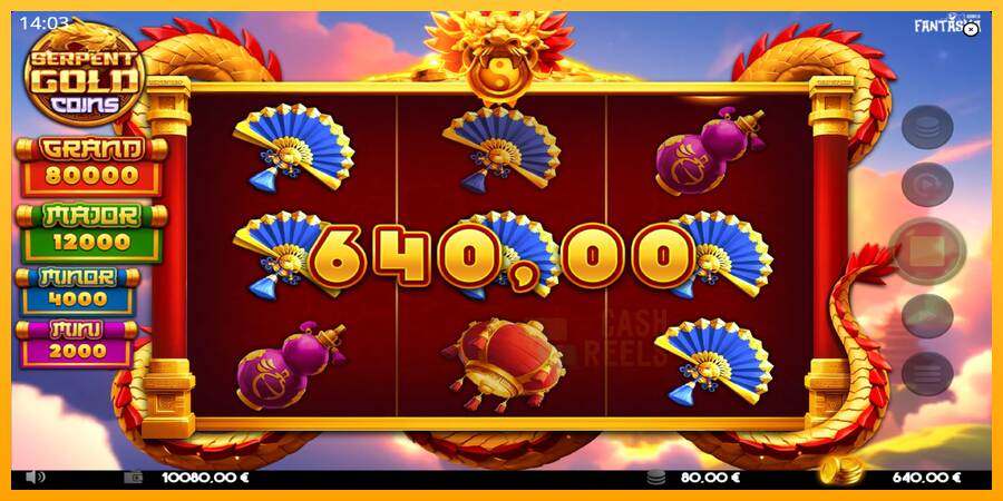 Serpent Gold Coins macchina da gioco per soldi, immagine 3