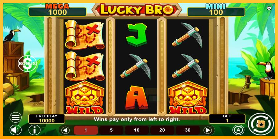 Lucky Bro Hold & Win macchina da gioco per soldi, immagine 2