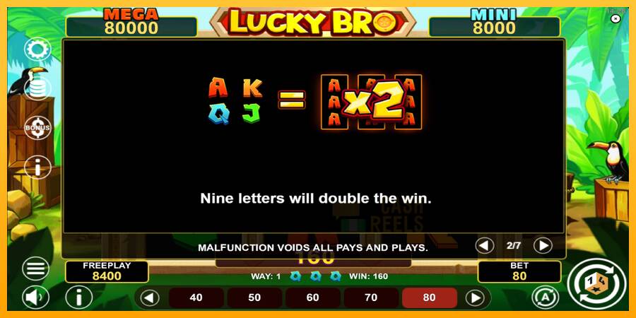 Lucky Bro Hold & Win macchina da gioco per soldi, immagine 6