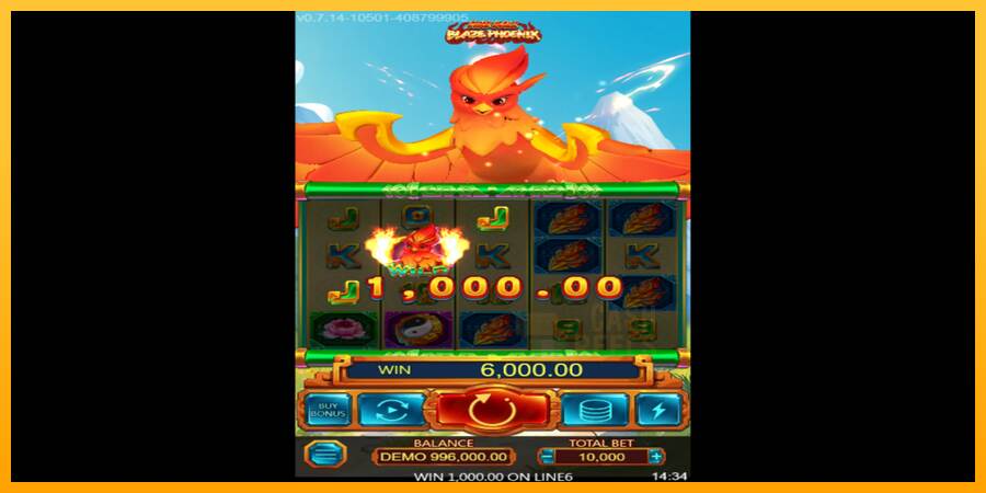 Fire Ball Blaze Phoenix macchina da gioco per soldi, immagine 6