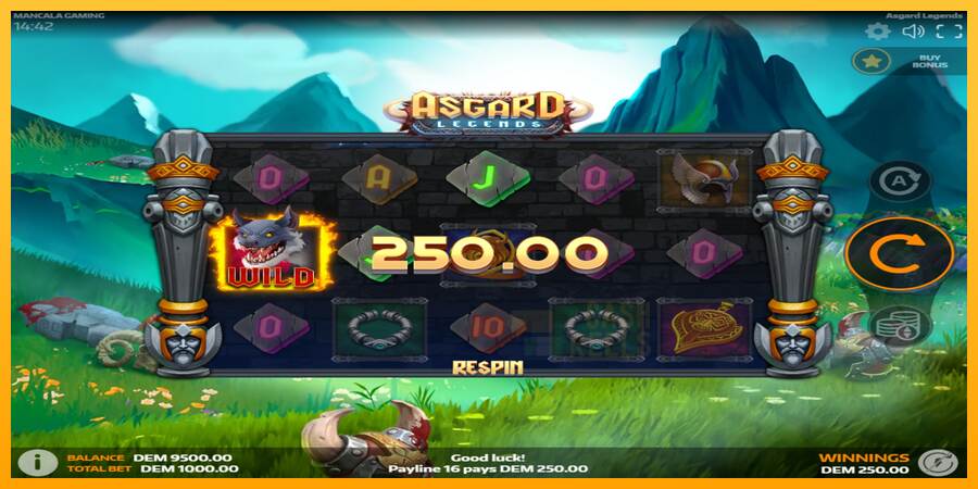 Asgard Legends macchina da gioco per soldi, immagine 5