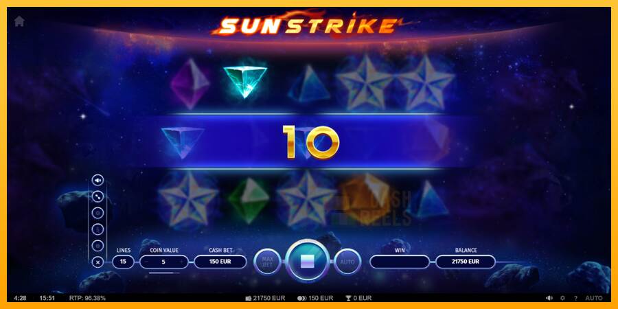 Sun Strike macchina da gioco per soldi, immagine 3