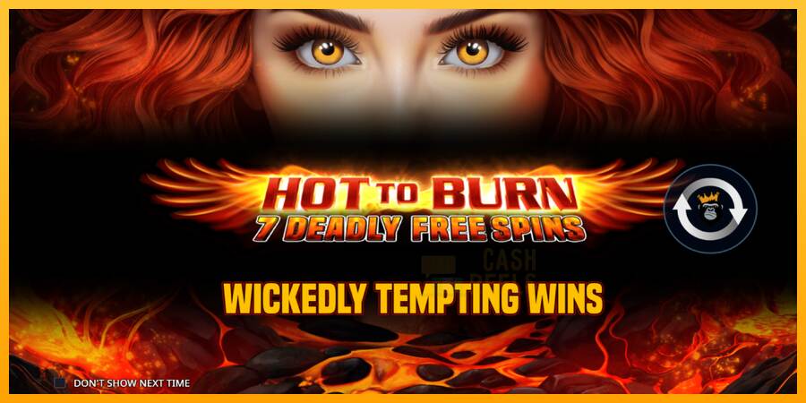 Hot to Burn - 7 Deadly Free Spins macchina da gioco per soldi, immagine 1