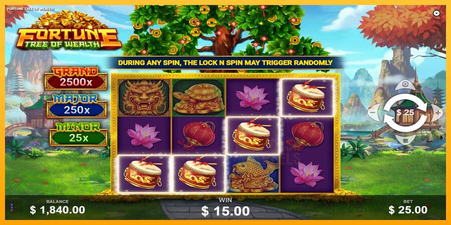 Fortune Tree of Wealth macchina da gioco per soldi, immagine 3