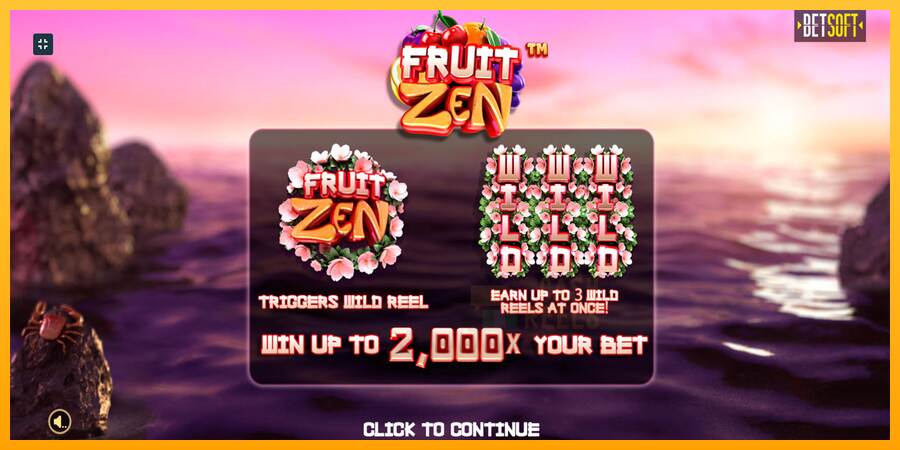 Fruit Zen macchina da gioco per soldi, immagine 1