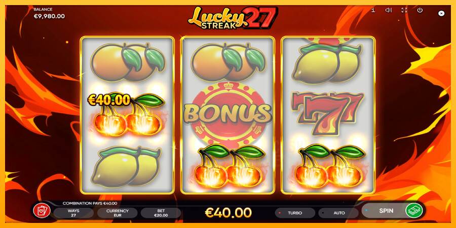 Lucky Streak 27 macchina da gioco per soldi, immagine 4