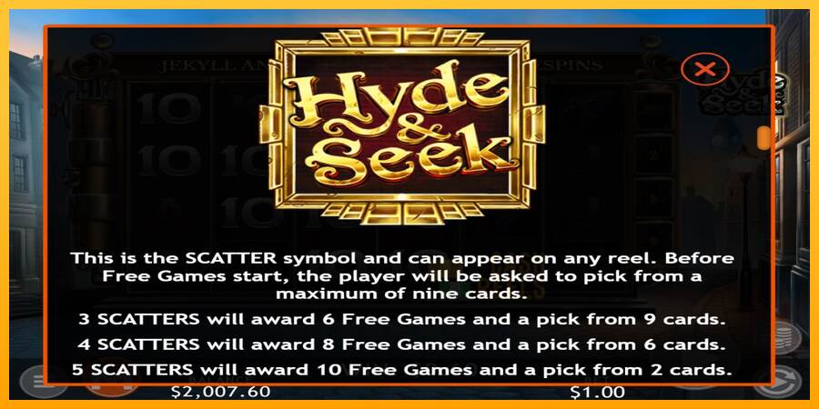 Hyde & Seek macchina da gioco per soldi, immagine 6