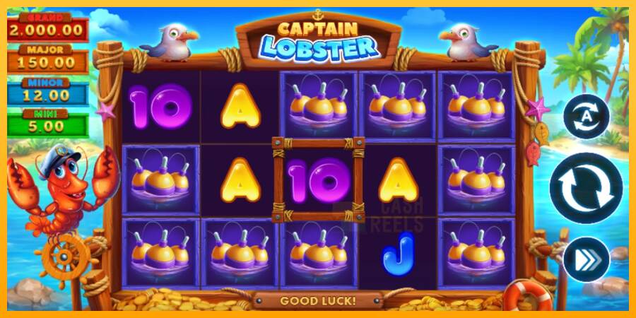 Captain Lobster macchina da gioco per soldi, immagine 1