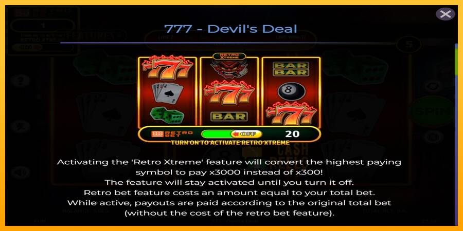 777 Devils Deal macchina da gioco per soldi, immagine 4