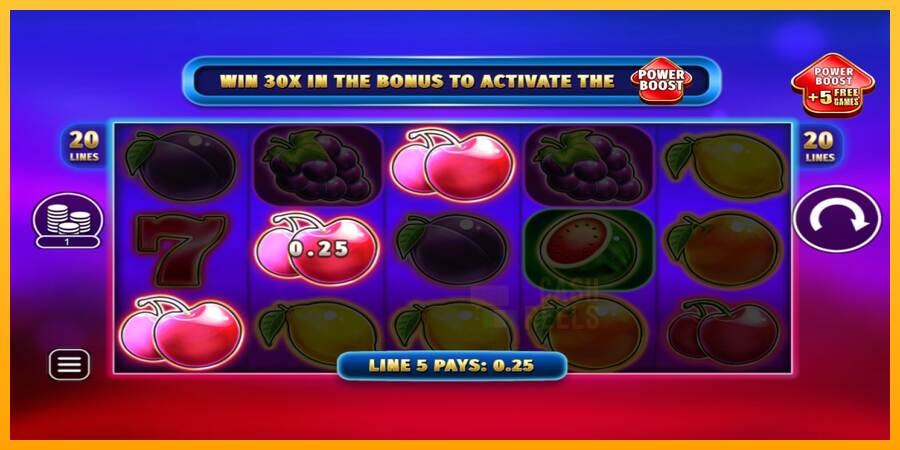 Cherry Power Boost macchina da gioco per soldi, immagine 2