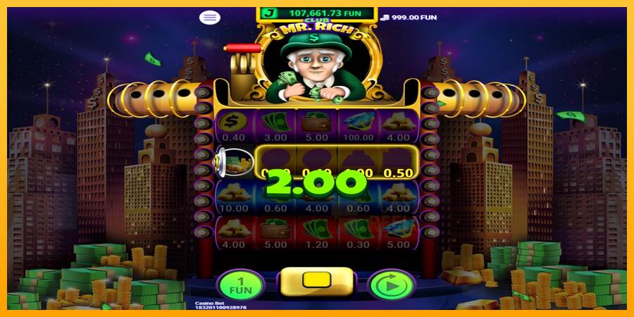 Club Mr. Rich macchina da gioco per soldi, immagine 3