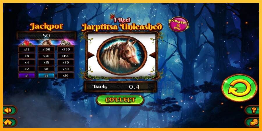 1 Reel Jarptitsa Unleashed macchina da gioco per soldi, immagine 3