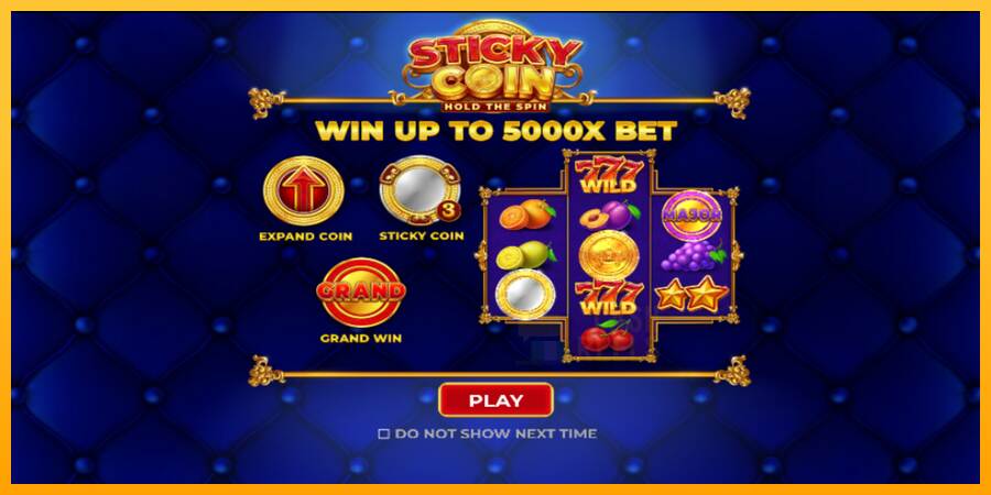 Sticky Coin: Hold the Spin macchina da gioco per soldi, immagine 1