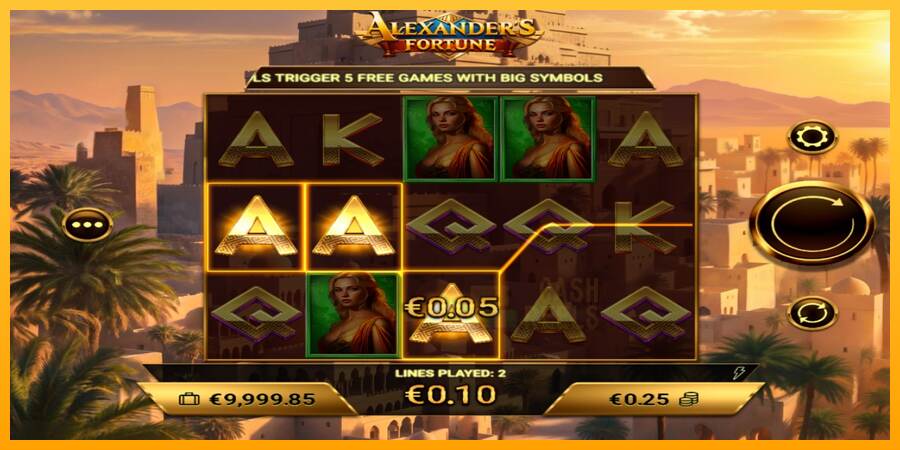 Alexanders Fortune macchina da gioco per soldi, immagine 3