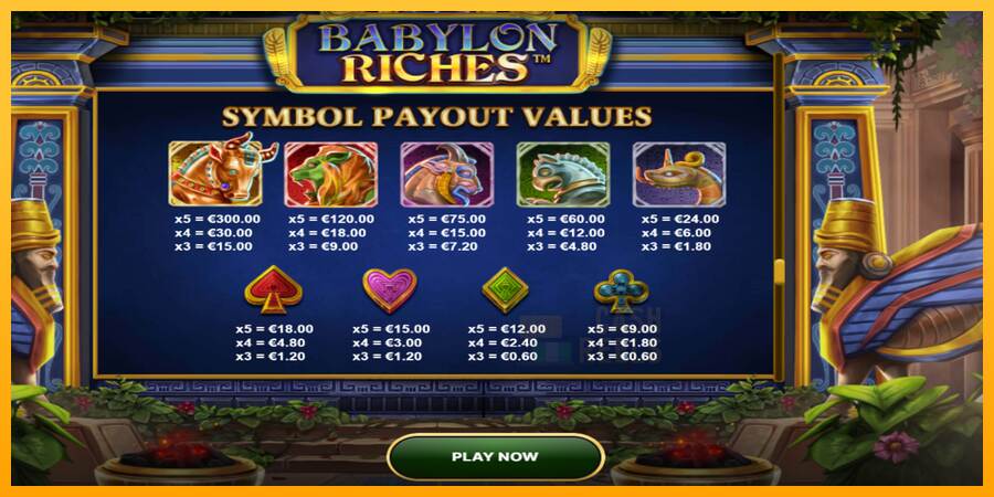 Babylon Riches macchina da gioco per soldi, immagine 6