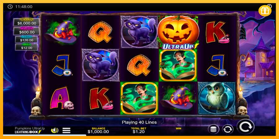 Pumpkins UltraUp macchina da gioco per soldi, immagine 1