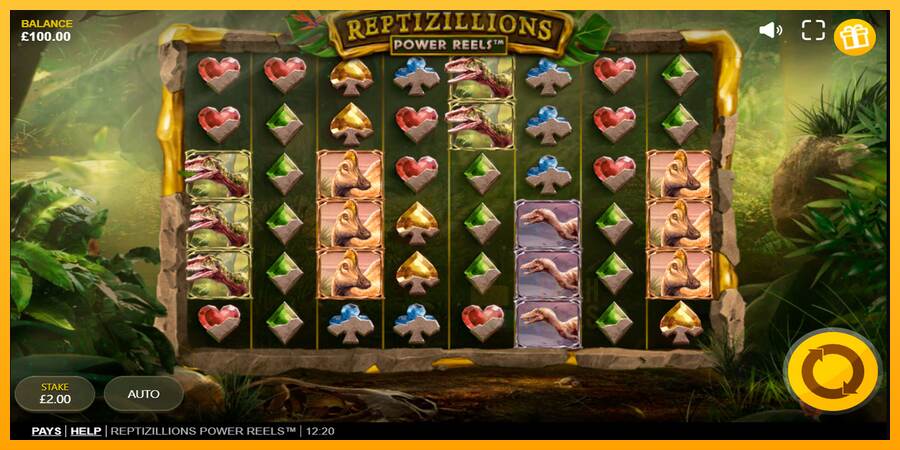 Reptizillions Power Reels macchina da gioco per soldi, immagine 1