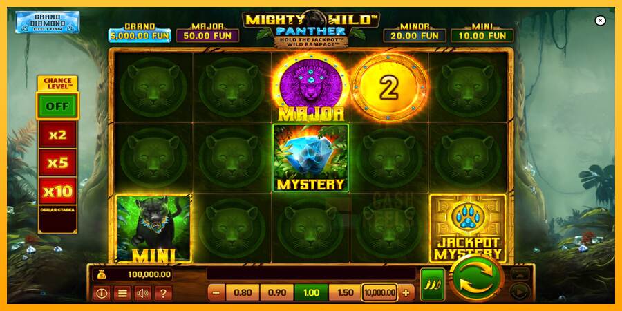 Mighty Wild: Panther Grand Diamond Edition macchina da gioco per soldi, immagine 2