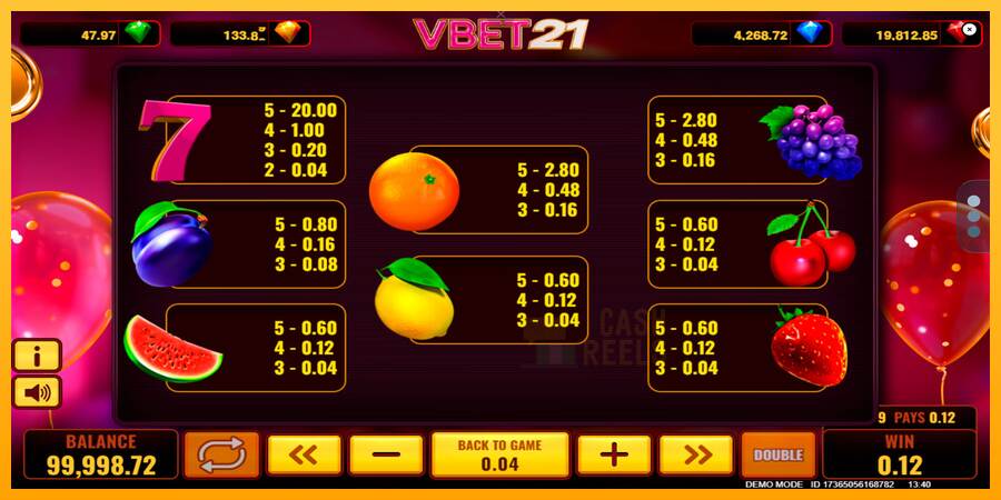 Vbet 21 macchina da gioco per soldi, immagine 6