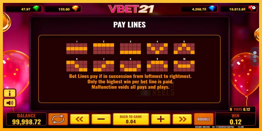 Vbet 21 macchina da gioco per soldi, immagine 7