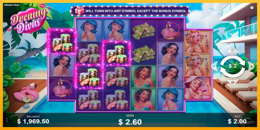 Dreamy Divas macchina da gioco per soldi, immagine 3