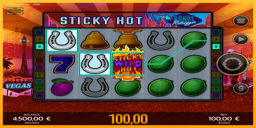 Sticky Hot macchina da gioco per soldi, immagine 2