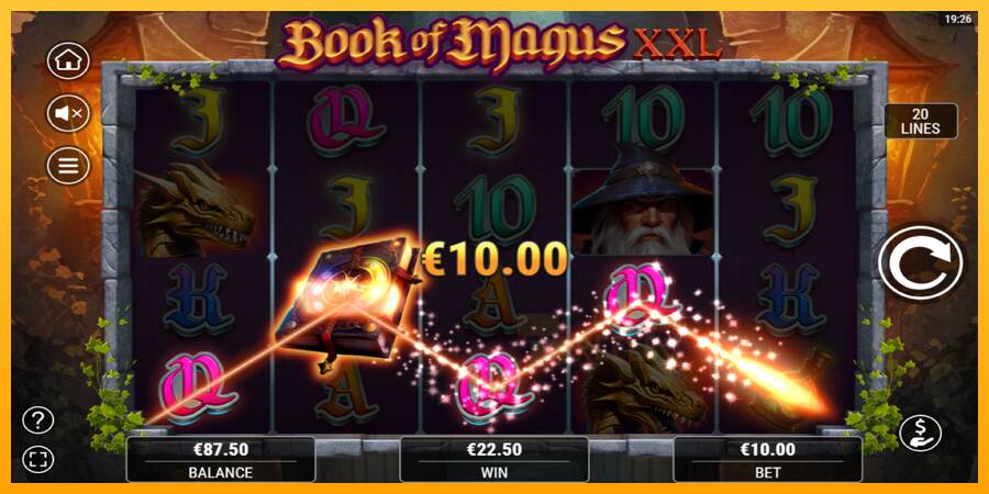 Book of Magus XXL macchina da gioco per soldi, immagine 4