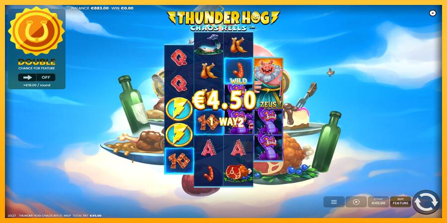 Thunder Hog Chaos Reels macchina da gioco per soldi, immagine 4