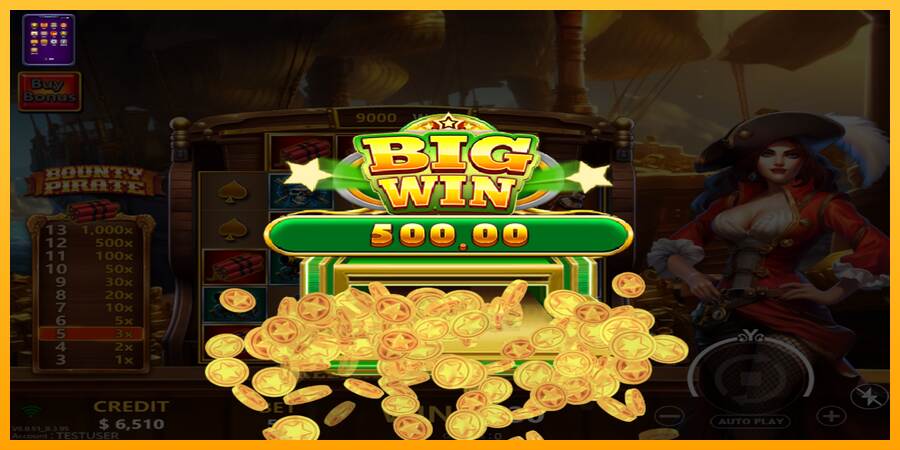 Bounty Pirate macchina da gioco per soldi, immagine 3