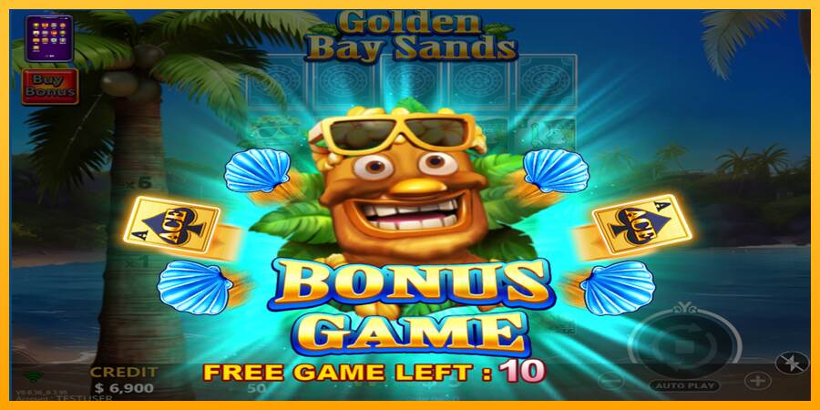 Golden Bay Sands macchina da gioco per soldi, immagine 2