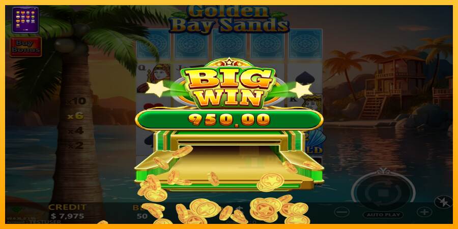 Golden Bay Sands macchina da gioco per soldi, immagine 3