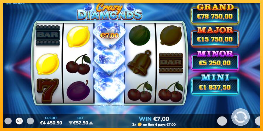 Crazy Diamonds macchina da gioco per soldi, immagine 4